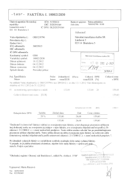 Tlačová agentúra Slovenskej lČG: 31320414 republiky