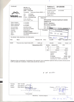 pracovn&aacute; obuv, suma s DPH - EKO