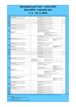 Zóna MPO – kalendář akcí - Ministerstvo průmyslu a obchodu