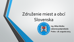 Združenie miest a obcí Slovenska