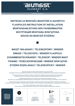 obsluha teleskopických stožárů
