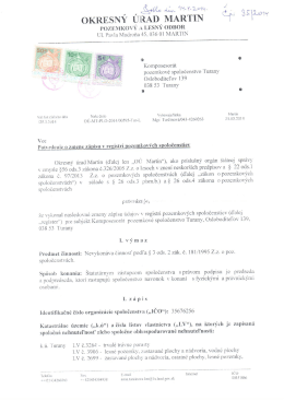 OKRESNY ÚRAD MARTIN