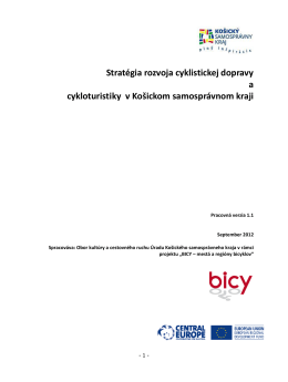 Stratégia rozvoja cyklistickej dopravy a cykloturistiky v