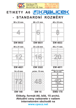 etikety kralicek A6 - krivky ___