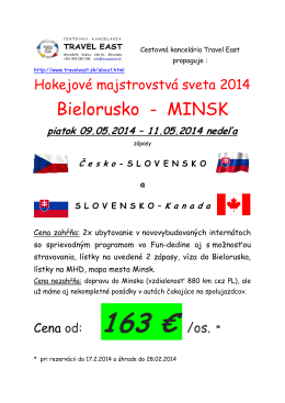 MS 2014 - traveleast.sk