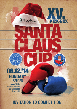 Official Invitation Santa Claus Cup