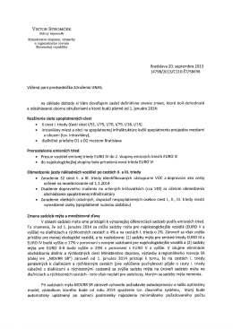 VIKTOR STROMCEK - Únia autodopravcov Slovenska