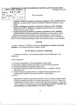osEcNv ÚRAD KLUKNAVA I