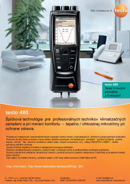 testo 480 teraz s nov&yacute;mi sn&iacute;ma&egrave;mi a funkciami - K