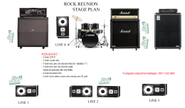 ROCK REUNION STAGE PLAN