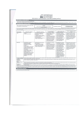 GENERALI SLOVENSKO Poistn&aacute; zmluva č. 5720041829 strana 7