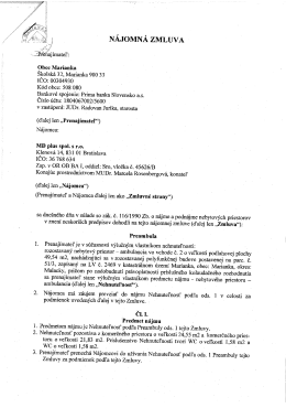 Školská 32, Marianka 900 33 IČO: 00304930
