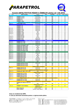 fARAPETROL - Parapetrol as