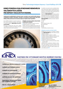 Tech Magazin - Kinex Bearings