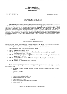 stavebn&eacute; povolenie č&iacute;taj tu