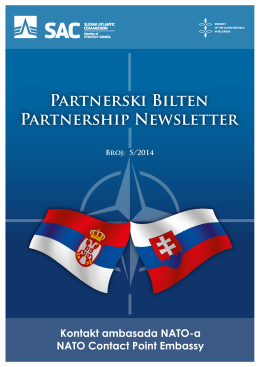 Partnerski Bilten Partnership Newsletter