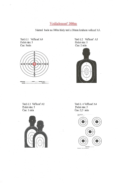 Vzdialenosť 300m - strelnicafenix.sk