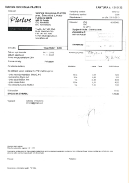 Gabriela lmrovičov&aacute;-PLUTOS