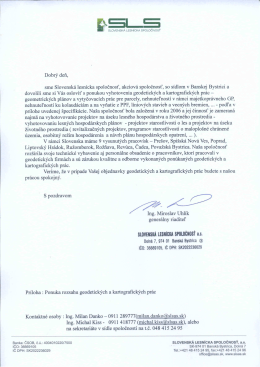 Tisk faxu na celou str&aacute;nku - Slovensk&aacute; lesn&iacute;cka spoločnosť
