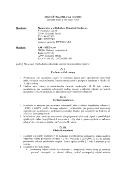 AM-MED s.r.o.... - Nemocnica s poliklinikou Dunajsk&aacute; Streda