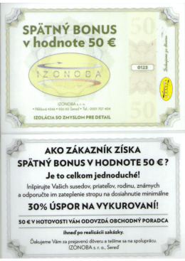 viac informácií