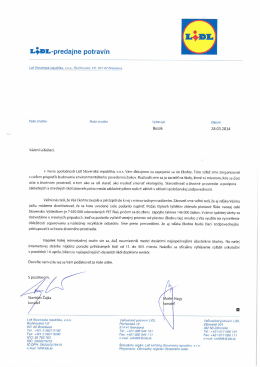 LbL-predajne potravín