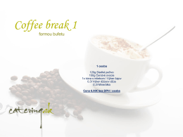 Coffee Break - Catering.sk