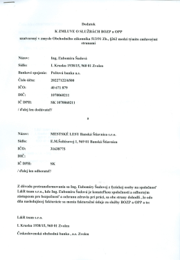 2013.25.11 Dodatok k zmluve o služb&aacute;ch BOZP a OPP