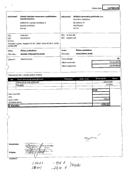 F-1111851-2011 - Detsk&aacute; fakultn&aacute; nemocnica Bansk&aacute; Bystrica