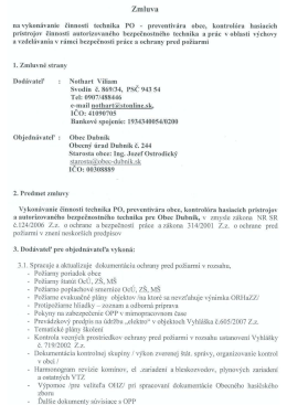 Zmluva PO BOZP