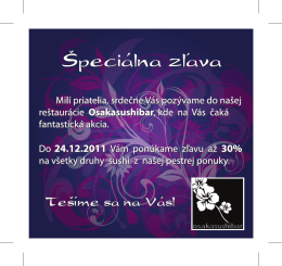Špeciálna zľava