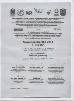 Ocenenie (PDF, 208.29 KB)