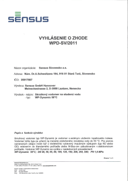 Vyhlásenie o zhode_WPD50°C_SK
