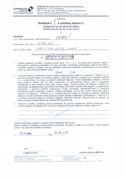 l poistovna Ičo: 31 595 545, Dlč: 2021097089, IC DPH