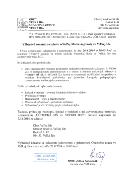 VEĽKÁ IDA slovenská republika