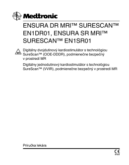 ENSURA DR MRI™ SURESCAN™ EN1DR01, ENSURA SR MRI