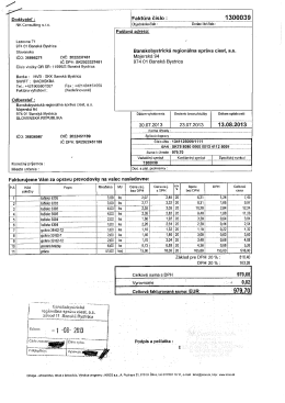 NK Consulting sro - Banskobystrická regionálna správa ciest