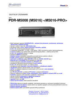 PDR-M5008 (M5016)