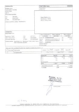 FROMS, s.r.o. - AquaRelax Dolný Kubín