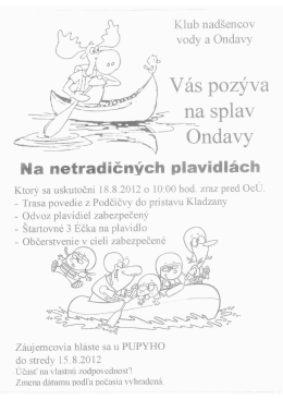 Pozvánka