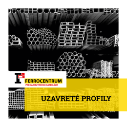 Uzavreté profily