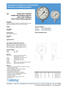 Celonerezov&eacute; vodotesn&eacute; a otrasuvzdorn&eacute;
