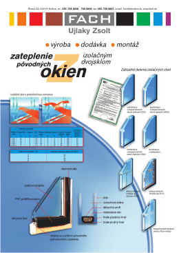 Zateplenie pôvodných okien