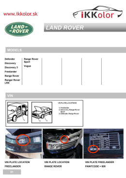 Cromax LAND ROVER