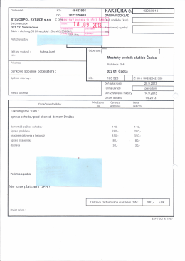 FA 451/2013 - Mesto Čadca
