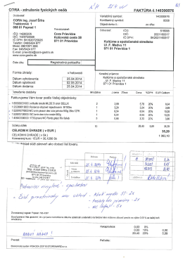 CORA - združenie fyzick&yacute;ch os&ocirc;b FAKT&Uacute;RA č