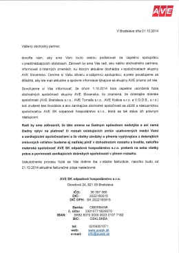 Stiahn&uacute;ť - V.O.D.S., a.s.