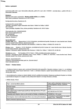 Zmluva o spolupraci - Creative Web, s.r.o.