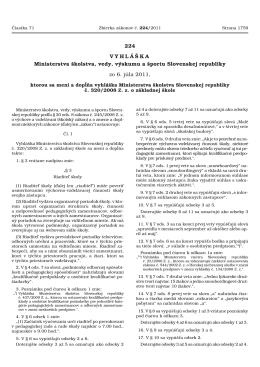 Vyhláška MŠVVaŠ SR č. 224 2011.pdf