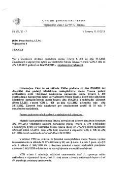 Cel&uacute; reakciu prokur&aacute;tora na n&aacute;&scaron; podnet n&aacute;jdete TU.